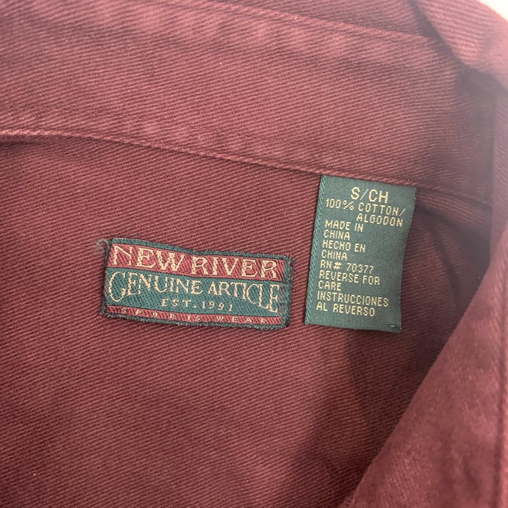 NEW RIVER , MEN SHIRT - Picture 4 of 4